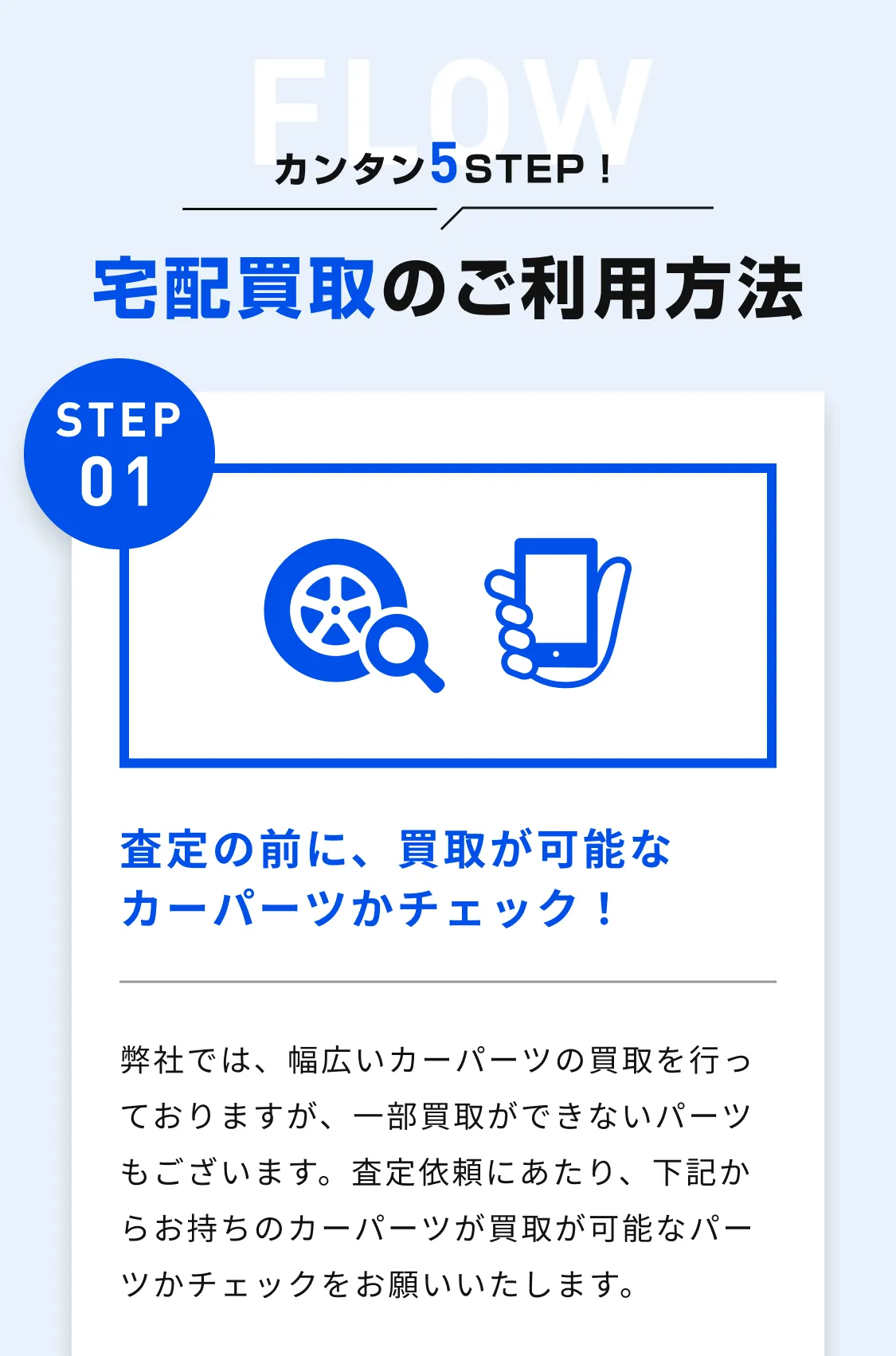 宅配買取のご利用方法